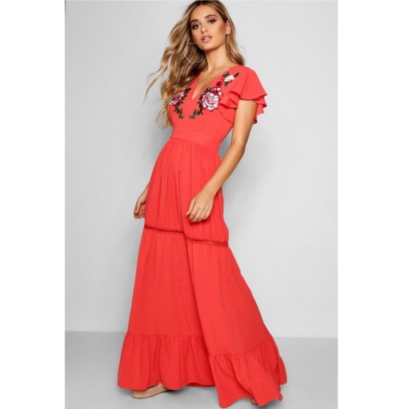 ASOS Dresses & Skirts - *1 Left!* NWT ASOS | Embroidered Maxi